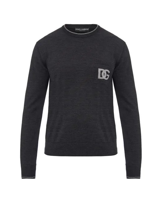 Dolce&Gabbana Світшот із вовни - Артикул: GXX28T-JDVCT