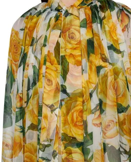 Dolce&Gabbana Шелковый кафтан - Артикул: F0P34T-IS1P2
