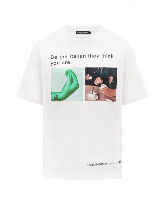 Dolce&Gabbana Футболка - Артикул: G8PN9T-G7O4Z