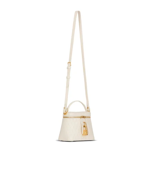 Balmain Сумка Pulse Vanity з овечої шкіри - Артикул: HN1BH004LSW4