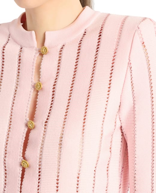 Balmain Кардиган Fléchage - Артикул: HF1KL459KK01