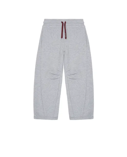 Dolce&Gabbana Дитячі спортивні флісові штани з вишивкою (костюм) - Артикул: L4JPLI-G7PUY-S