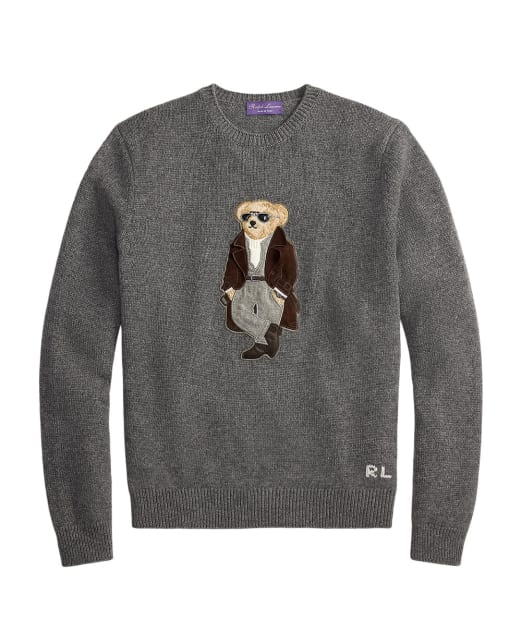 Ralph Lauren Purple Label Светр Polo Bear з кашеміру - Артикул: 790P05453001