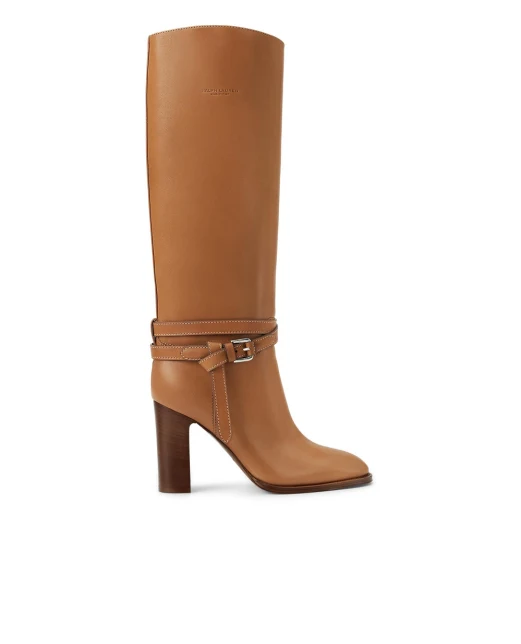 Ralph Lauren Collection Сапоги Donnely из кожи - Артикул: 800P02659001