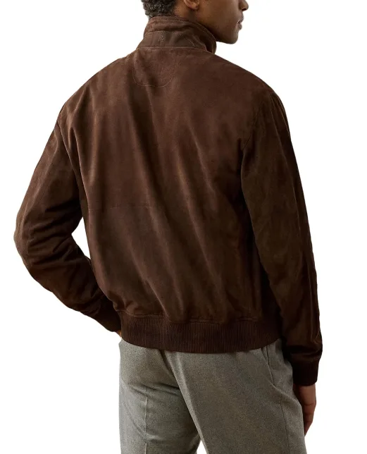 Ralph Lauren Purple Label Куртка из замши ягненка - Артикул: 790P07888001