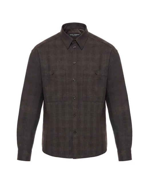 Dolce&Gabbana Рубашка с шерстью - Артикул: G5PE5T-FQZA7
