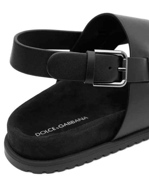 Dolce&Gabbana Сандалии DG Casual из телячьей кожи - Артикул: A80568-A0118