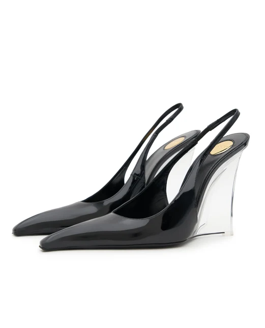 Saint Laurent Туфли Miller из кожи - Артикул: 825104-1TVAN