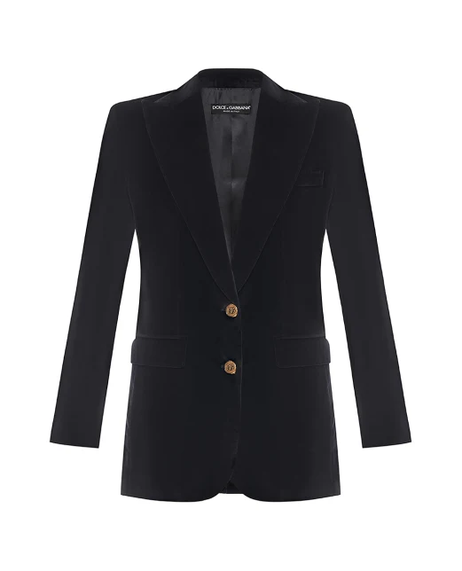 Dolce&Gabbana Жакет оксамитовий - Артикул: F29V1T-FUVG7
