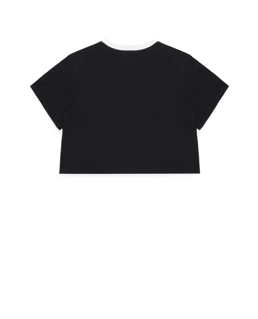 Dolce&Gabbana Дитяча футболка з принтом - Артикул: L5JTQG-G7PWI-B