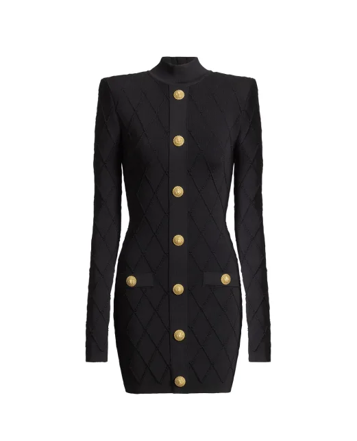 Balmain Сукня міні - Артикул: HF1R8019KK20