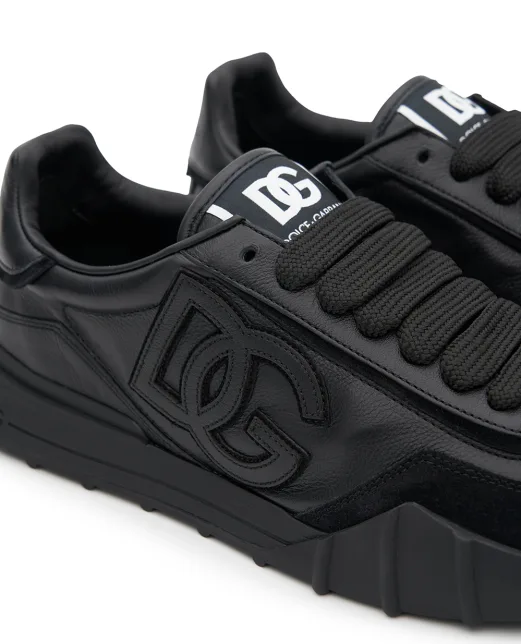 Dolce&Gabbana Кросівки Dg Athletic із телячої шкіри та замші - Артикул: CS2384-A0569