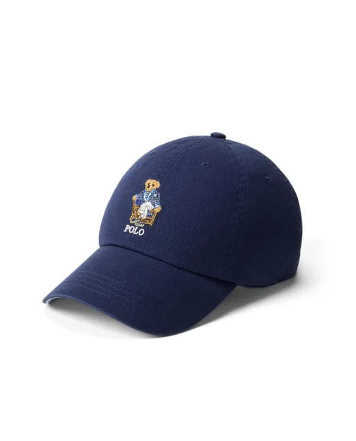 Polo Ralph Lauren Бейсболка Polo Bear із саржі - Артикул: 710B19130001