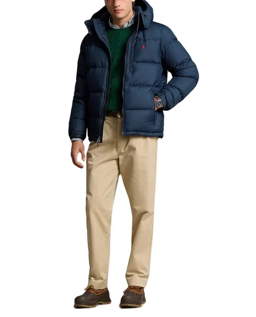 Polo Ralph Lauren Куртка пуховик з капюшоном Gorham Down - Артикул: 710968278003