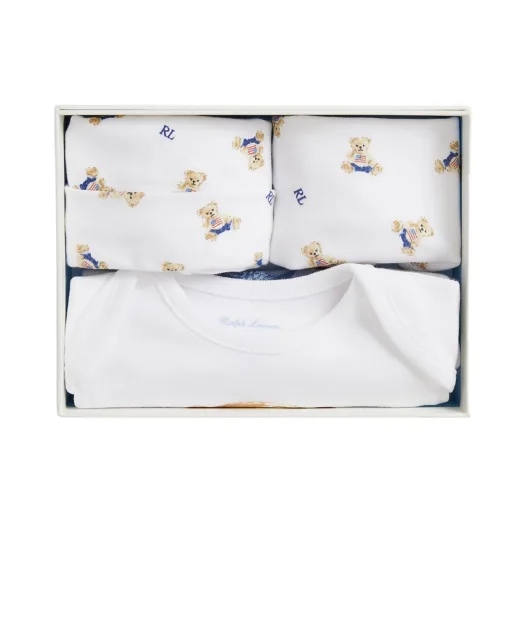 Polo Ralph Lauren Подарунковий набір, дитячий боді з бавовни - Артикул: 320P00760001