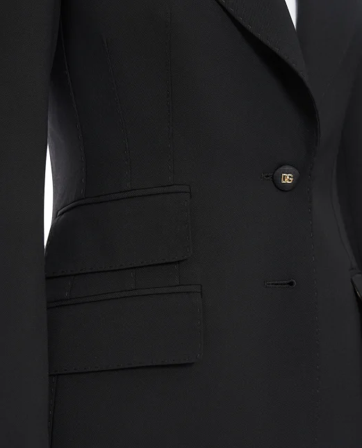Dolce&Gabbana Жакет однобортний із вовни - Артикул: F29Z8T-GDDPS