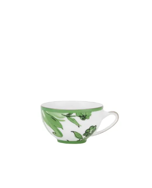 Dolce&Gabbana Чайна чашка з блюдцем з порцеляни - Артикул: TC0102-TCA40