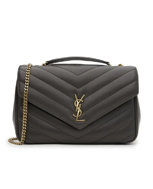 Saint Laurent Сумка Loulou Large із овечої шкіри - Артикул: 803541-AAEAX