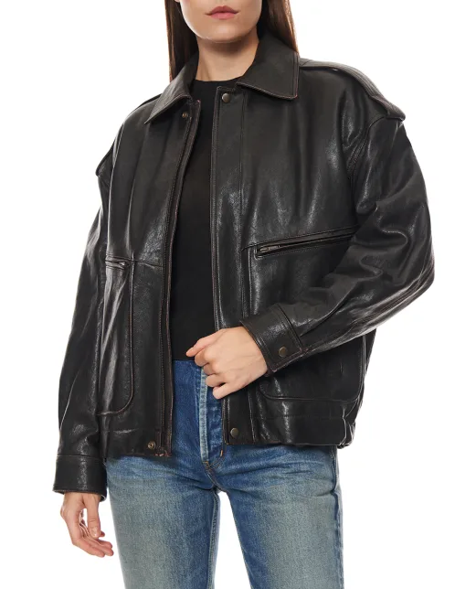 Saint Laurent Куртка з овечої шкіри - Артикул: 858510-YCNX2