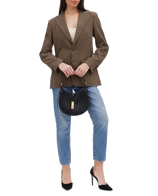 Polo Ralph Lauren Кожаная сумка Polo ID Shoulder Bag Small - Артикул: 428944017001