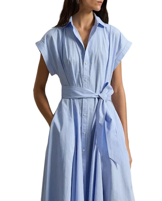 Polo Ralph Lauren Сукня-сорочка в смужку - Артикул: 211A96363001