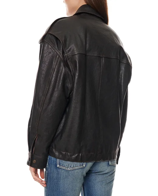 Saint Laurent Куртка з овечої шкіри - Артикул: 858510-YCNX2