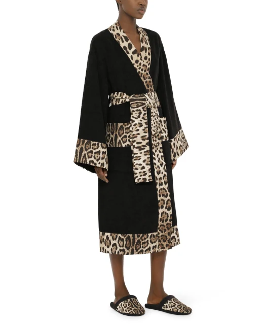 Dolce&Gabbana Халат из махрового хлопка - Артикул: TCF010-TCAGO