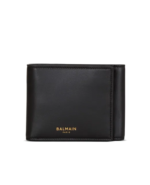 Balmain Портмоне из овечьей кожи - Артикул: HM1NE095LNSA