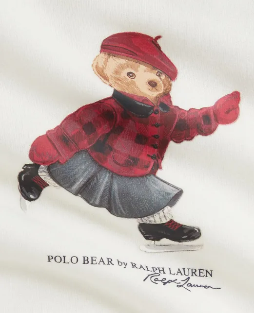 Polo Ralph Lauren Детское платье флисовое Polo Bear - Артикул: 310981086001