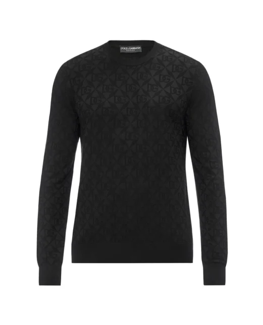 Dolce&Gabbana Пуловер із шовку - Артикул: GXX02T-JBSM4