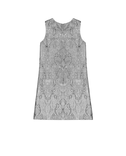 Dolce&Gabbana Детское платье из жаккарда - Артикул: L54DP2-HJMQW-S