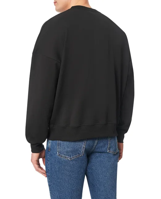 Balmain Свитшот с бархатным логотипом - Артикул: GH1JS191GF46