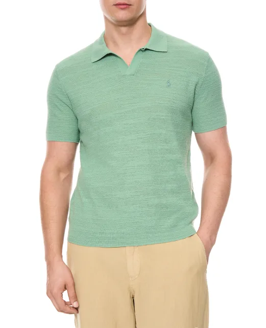 Polo Ralph Lauren Поло из хлопка и льна - Артикул: 710B13891005