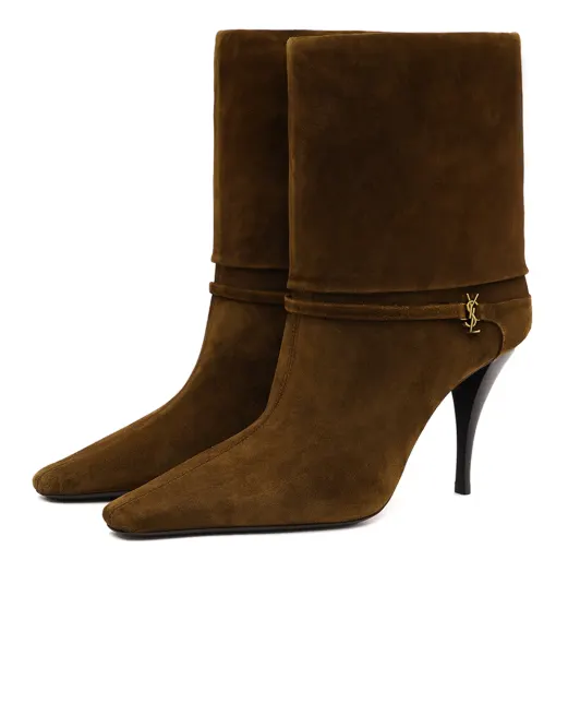Saint Laurent Ботильоны на каблуке Niki 90 - Артикул: 801393-0LI00