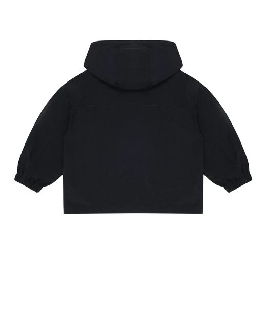 Dolce&Gabbana Детская ветровка из нейлона с капюшоном - Артикул: L4JB8B-G7PVJ-B