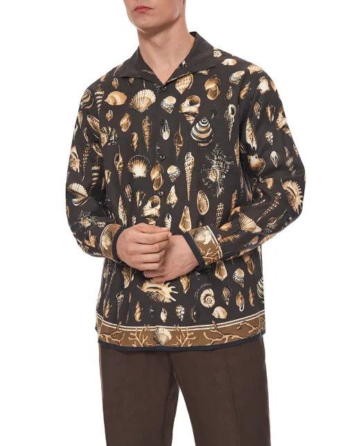 Dolce&Gabbana Рубашка из льна - Артикул: G5NK0T-FP4NS