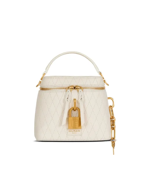 Balmain Сумка Pulse Vanity з овечої шкіри - Артикул: HN1BH004LSW4