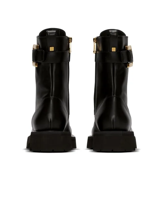 Balmain Черевики Ranger Anthem із телячої шкіри - Артикул: HN1TC292LVIT