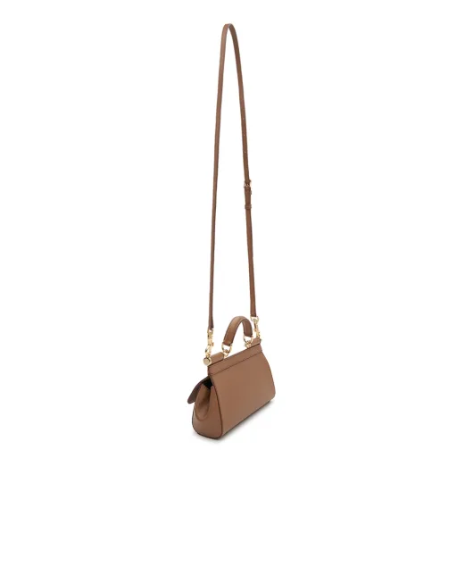Dolce&Gabbana Кожаная сумка Sicily Small - Артикул: BB7116-B1001