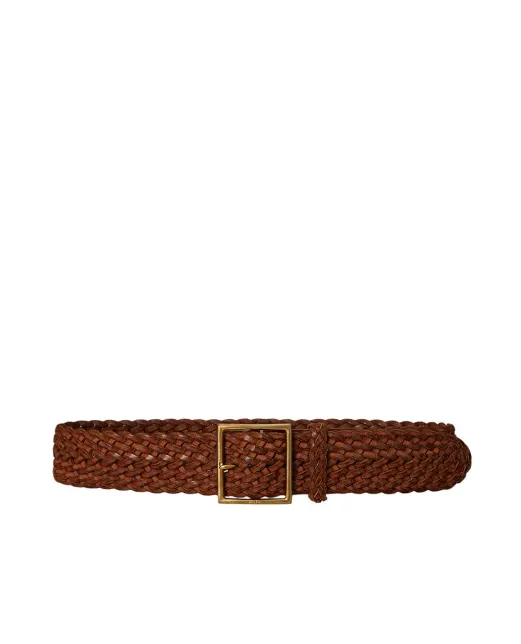 Polo Ralph Lauren Плетеный кожаный пояс - Артикул: 429968162001