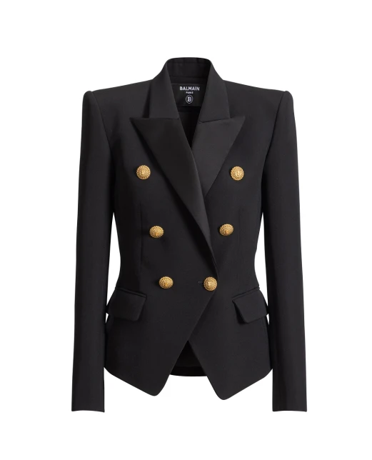 Balmain Жакет з вовни - Артикул: HF1SI505ME54