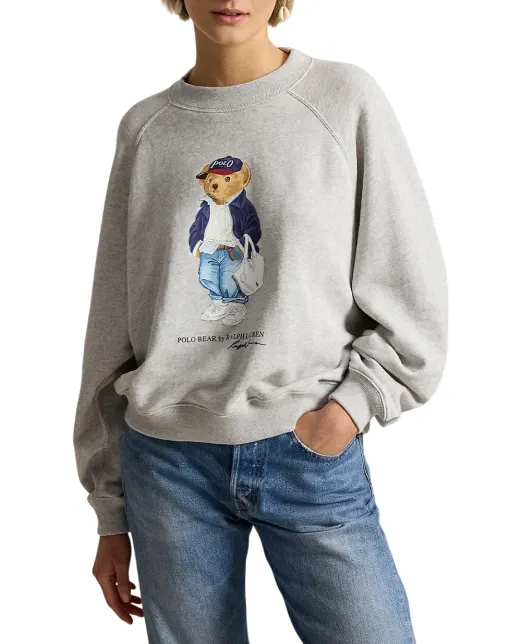 Polo Ralph Lauren Світшот Polo Bear з легкого флісу - Артикул: 211A96185001
