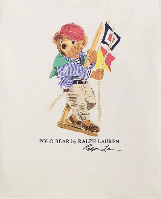 Polo Ralph Lauren Детская футболка Polo Bear - Артикул: 320A12428002