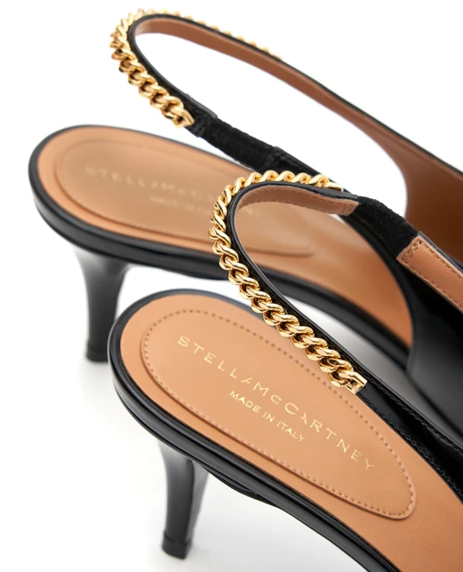 Stella McCartney Туфли-слингбэк Falabella - Артикул: 810683E00295