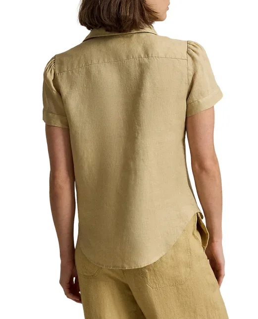 Polo Ralph Lauren Сорочка з коротким рукавом з льону - Артикул: 211973366507