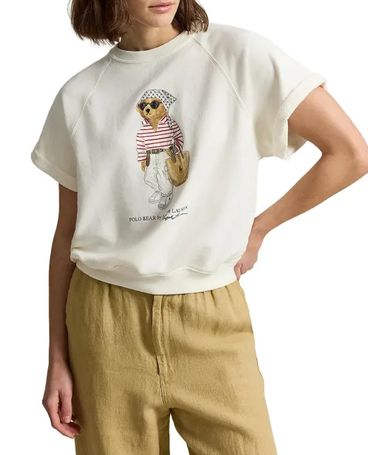 Polo Ralph Lauren Світшот Polo Bear з коротким рукавом - Артикул: 211B20069001