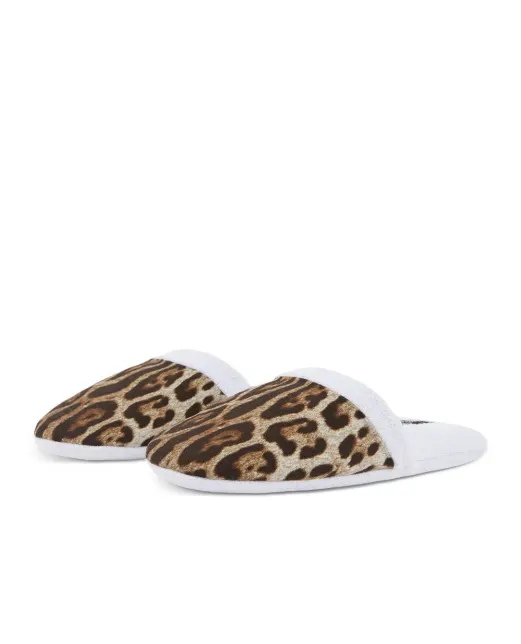 Dolce&Gabbana Тапочки из махрового хлопка - Артикул: TCF001-TCAGW