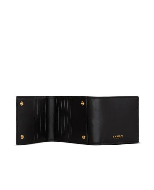 Balmain Портмоне из овечьей кожи - Артикул: HM1NE095LNSA