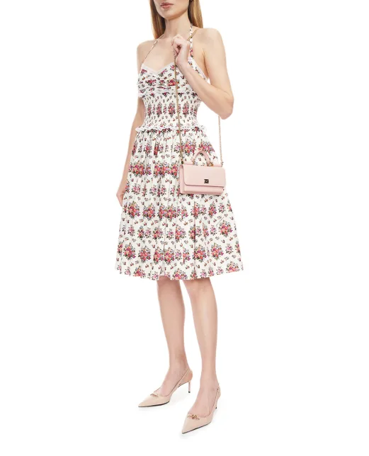 Dolce&Gabbana Сукня з квітковим принтом - Артикул: F60F8T-HS5UA