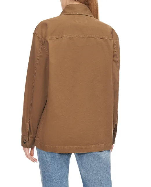 Saint Laurent Сорочка Cassandre з бавовни та льону - Артикул: 852696-Y253W